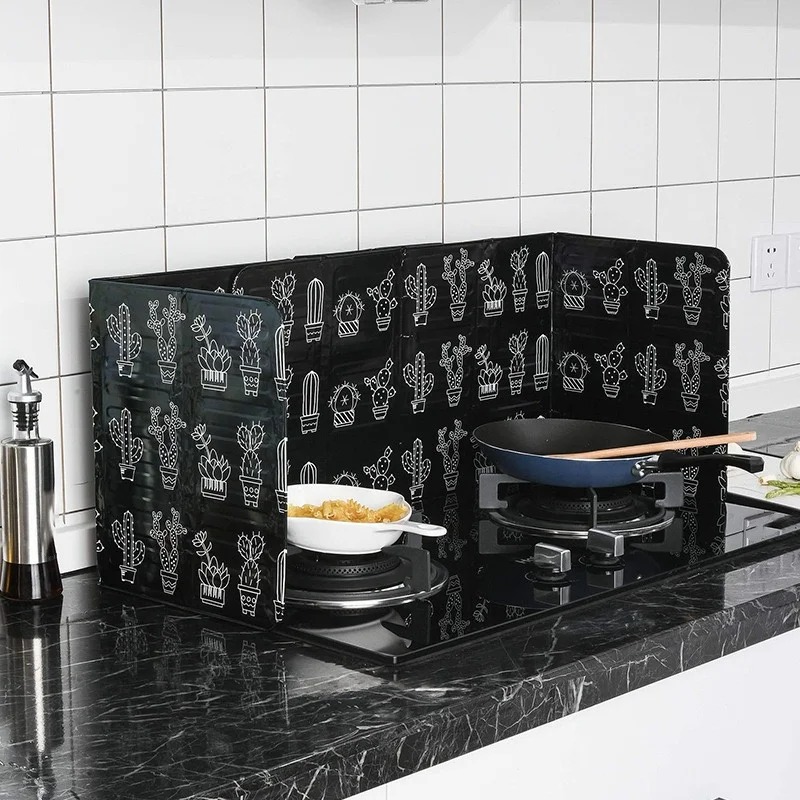 Home Cooking Gas - Aluminum Foil Gas Stove Oil Splash