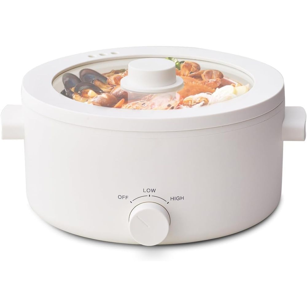 Hot Pot Portable Dual - Electric Hot Pot, 3L Portable Electric