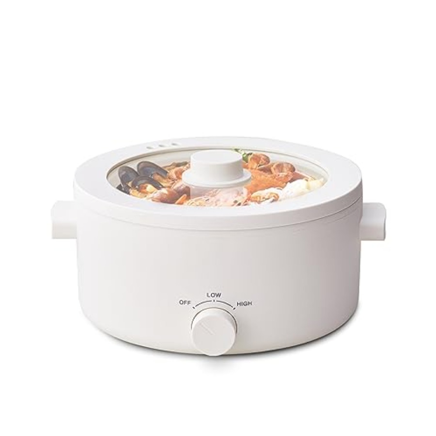 Hot Pot Portable Dual - 3L Portable Electric Hot Pot with
