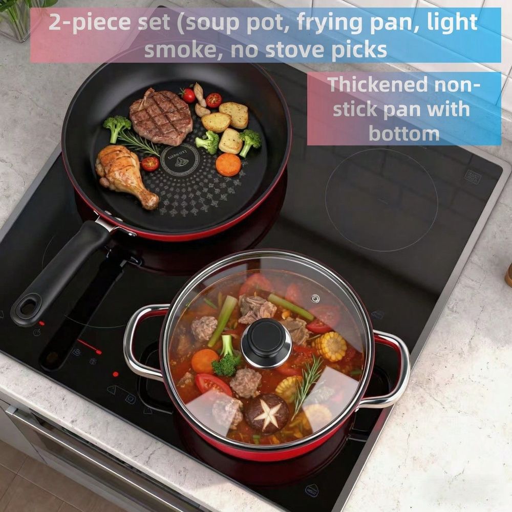 Kitchen Cookware Set Includes  - Home Cooking On recensione e prezzo