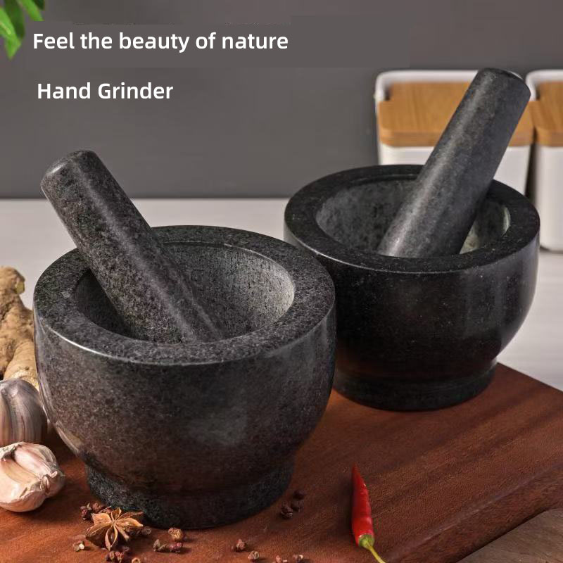 Stone Mortar Marble Mortar Gra - Mortar Pestle Granite recensione e prezzo
