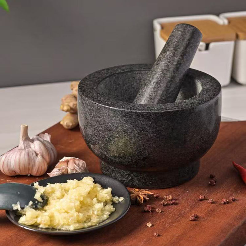 Stone Mortar Marble Mortar Gra - Mortar Pestle Granite recensione e prezzo