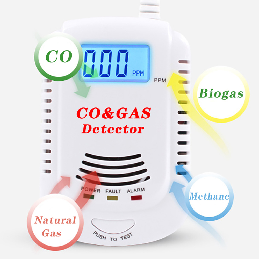 2 in 1 Gas Detector, Plug-in H - Home Cooking Gas recensione e prezzo