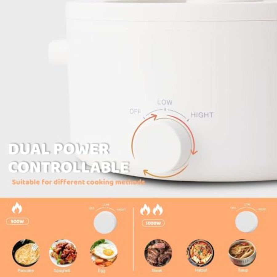 3L Portable Electric Hot Pot w - Hot Pot Portable Dual recensione e prezzo