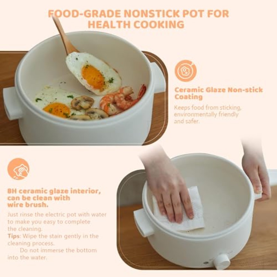 3L Portable Electric Hot Pot w - Hot Pot Portable Dual recensione e prezzo