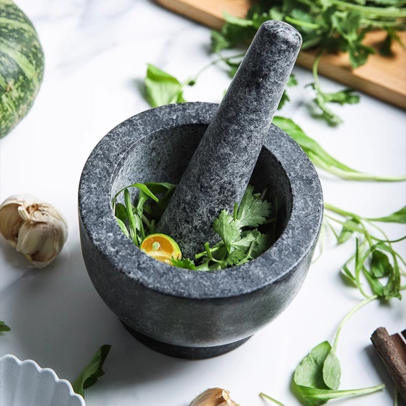 Mortar and Pestle Set Heavy Na - Mortar Pestle Granite recensione e prezzo
