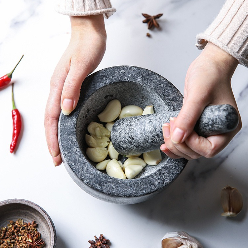 Mortar and Pestle Set Heavy Na - Mortar Pestle Granite recensione e prezzo