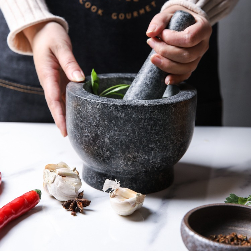 Mortar and Pestle Set Heavy Na - Mortar Pestle Granite recensione e prezzo