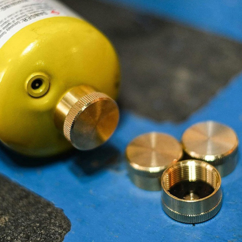 New！Brass Refill Cap 1 LB Prop - Home Cooking Gas recensione e prezzo
