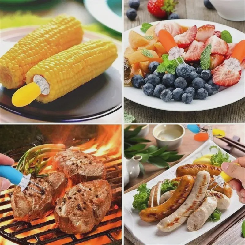 1Pair Corn Holder, Stainless S - Home Cooking On recensione e prezzo
