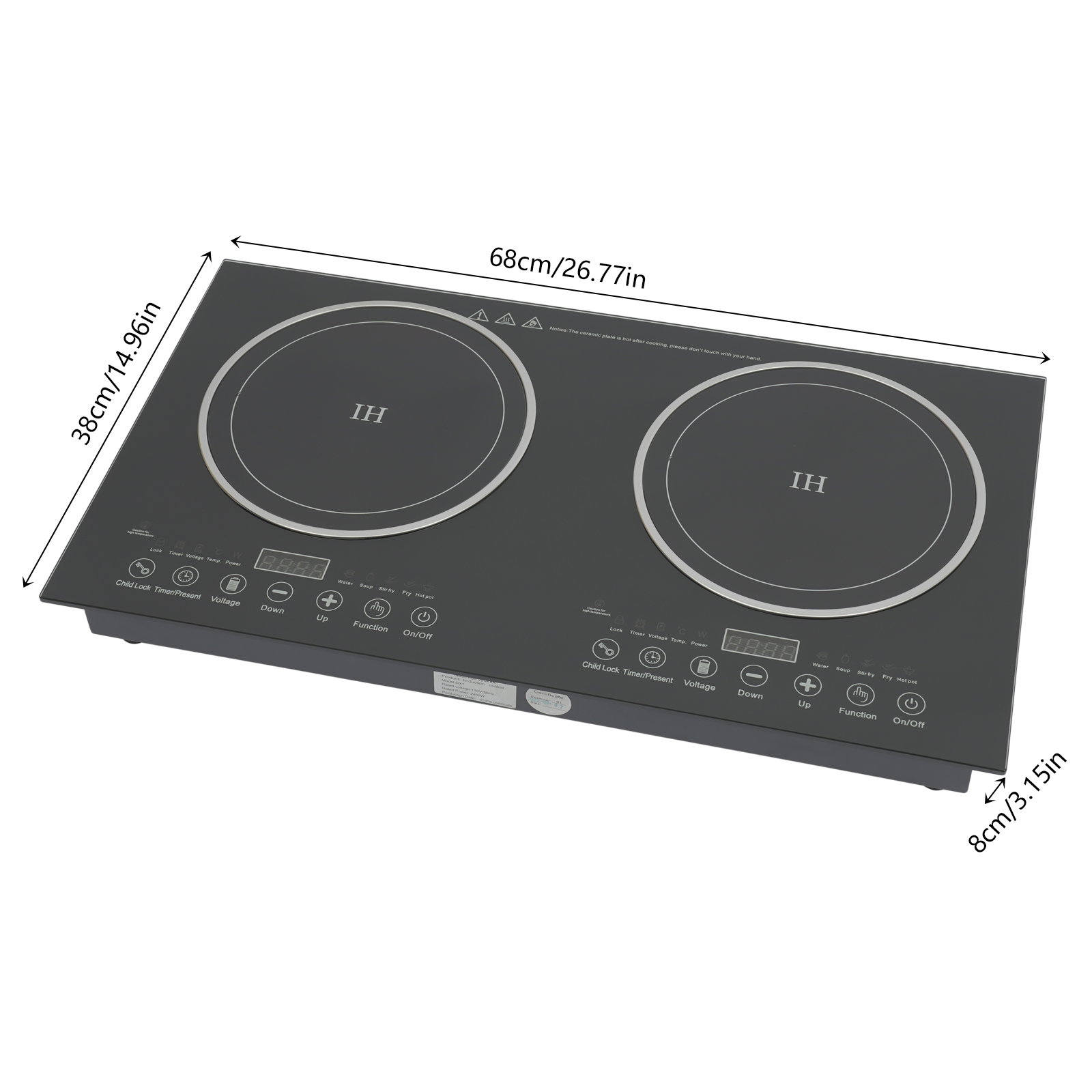 Portable Double Induction Cook - Hot Pot Portable Dual recensione e prezzo