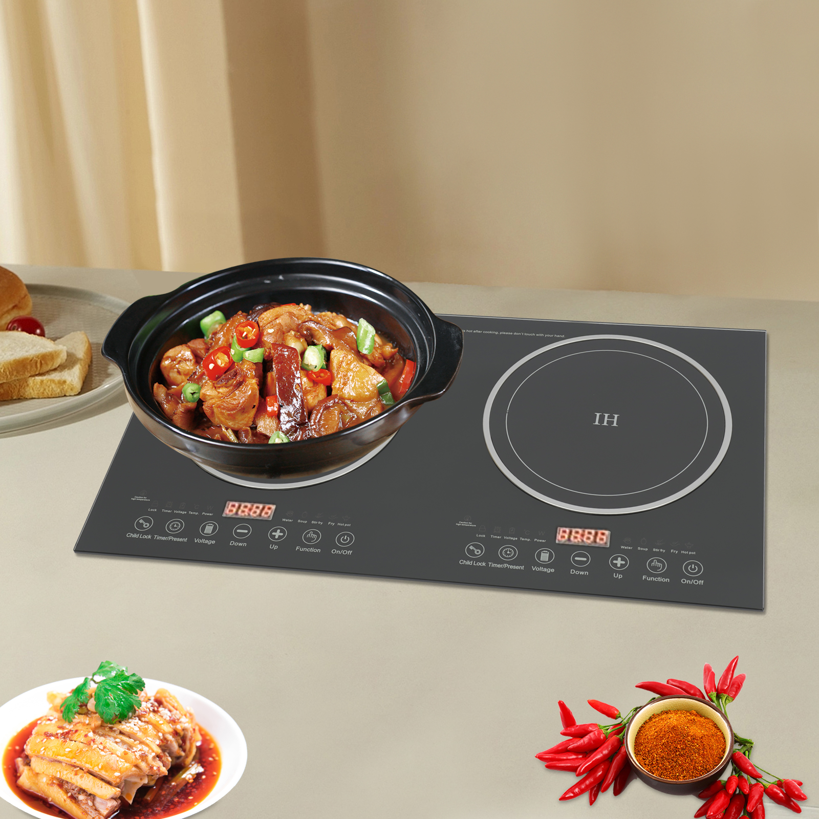 Portable Double Induction Cook - Hot Pot Portable Dual recensione e prezzo
