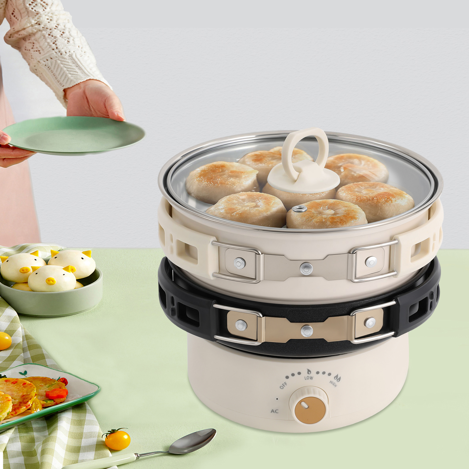 Portable Electric Hot Pot 500W - Hot Pot Portable Dual recensione e prezzo