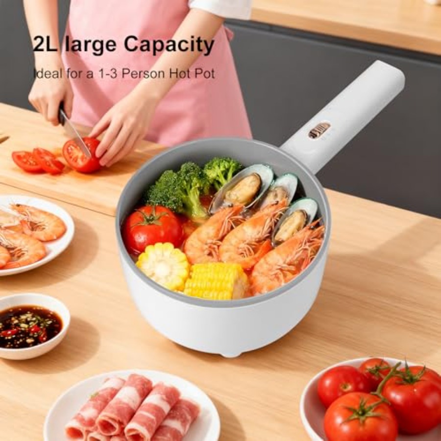 Electric Hot Pot 2L 700W Porta - Hot Pot Portable Dual recensione e prezzo