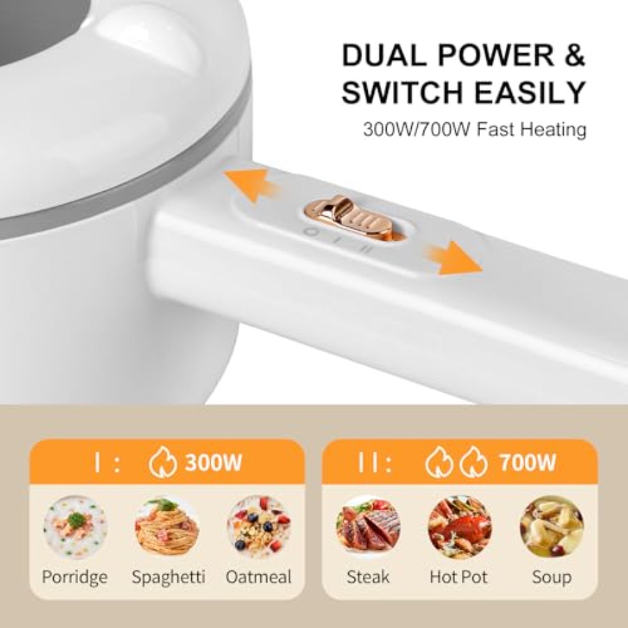 Electric Hot Pot 2L 700W Porta - Hot Pot Portable Dual recensione e prezzo
