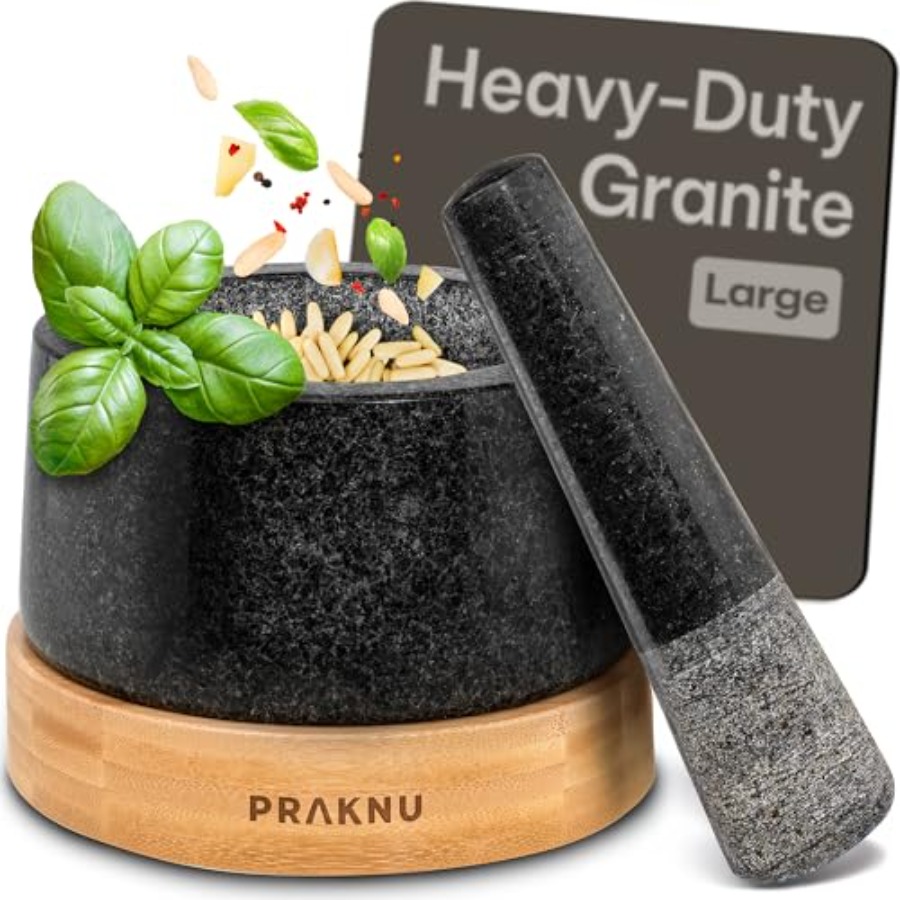 Large 2 Cup Mortar and Pestle  - Mortar Pestle Granite recensione e prezzo