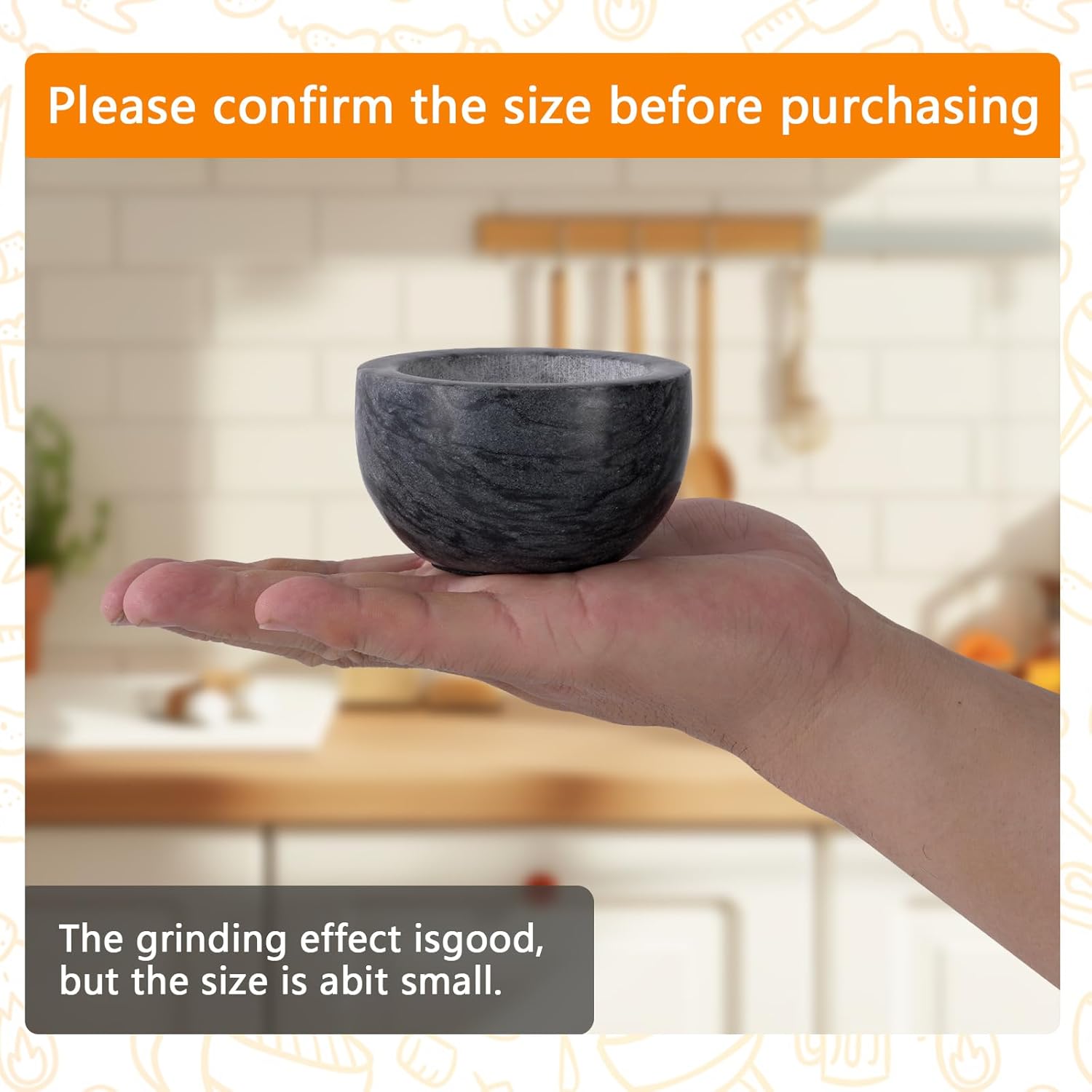 Mini Marble Mortar and Pestle  - Mortar Pestle Granite recensione e prezzo
