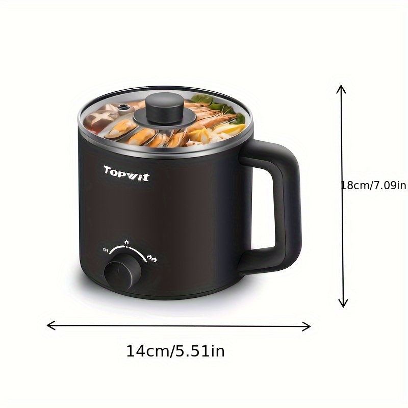 Electric Hot Pot, 50.72oz Port - Hot Pot Portable Dual recensione e prezzo