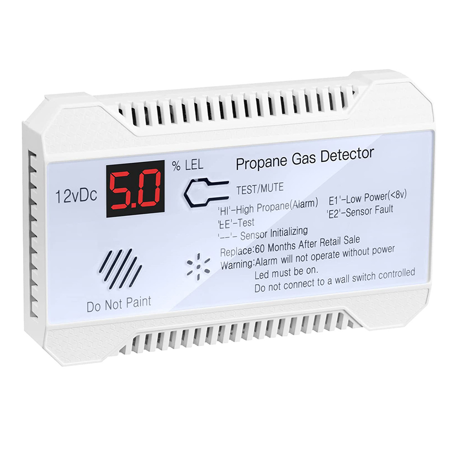 RV Propane Gas Detector 85dB L - Home Cooking Gas recensione e prezzo