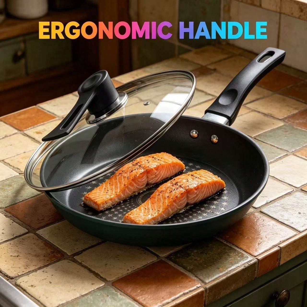 Non-Stick Frying Pan, Pancake  - Home Cooking On recensione e prezzo